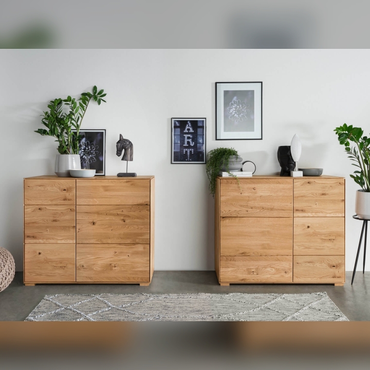 Komoda dębowa otwarta II Momos