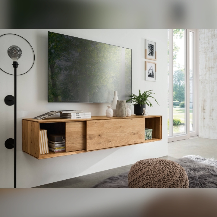 Szafka RTV dębowa II Momos
