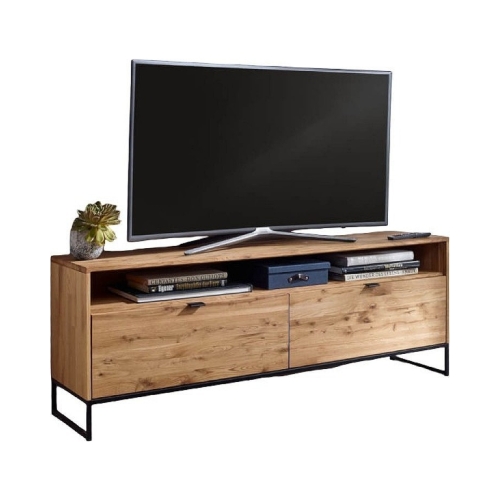 Szafka RTV II dębowa Hodur