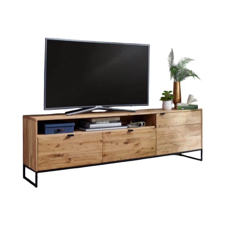 Szafka RTV III dębowa Hodur