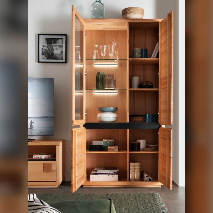 Witryna bukowa lewa II Tetyda