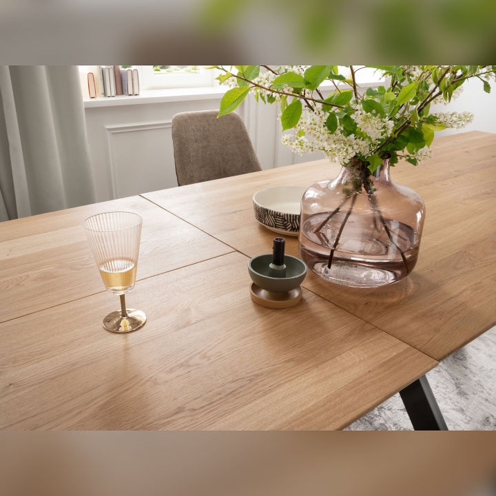 Dębowy stół rozkładany GK II 160x90