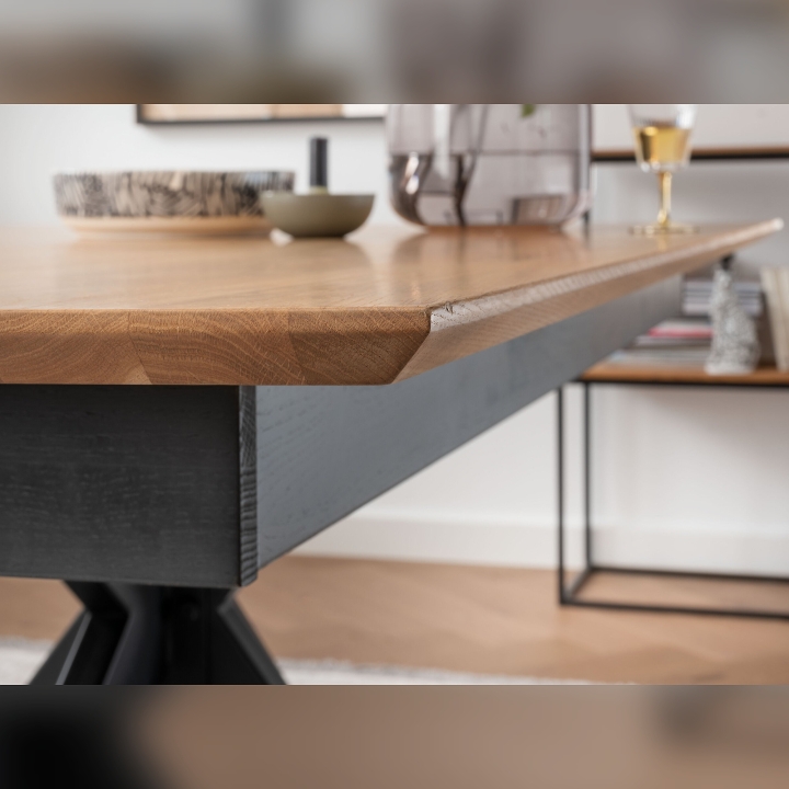 Dębowy stół rozkładany GK II 180x100