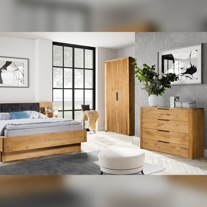 Komoda dębowa II Denver dąb rustical