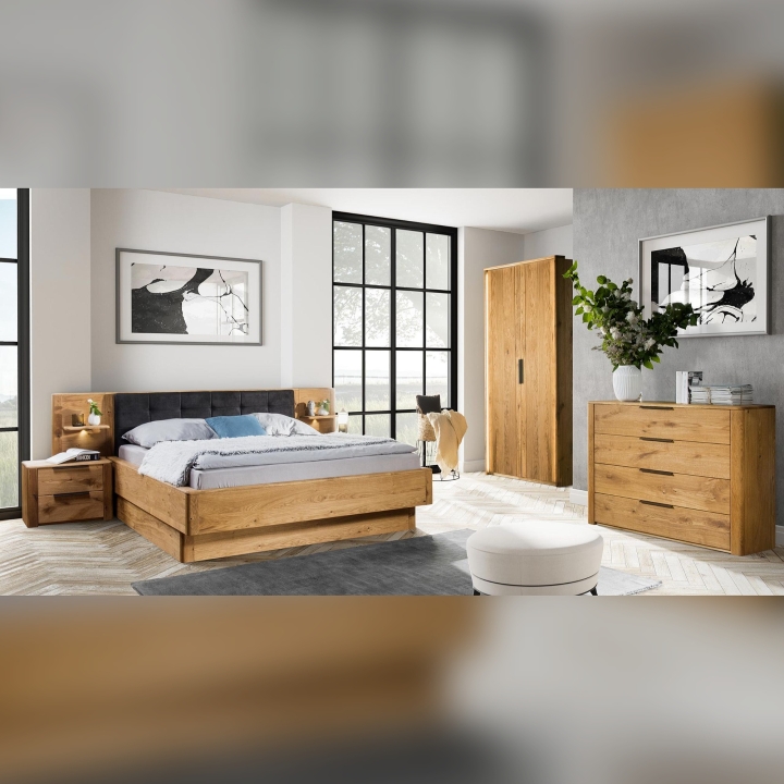 Komoda dębowa Denver dąb rustical