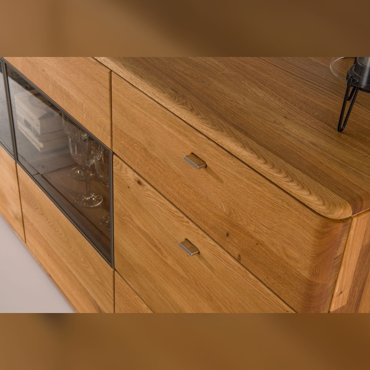 Komoda Denver III dębowa dąb rustical