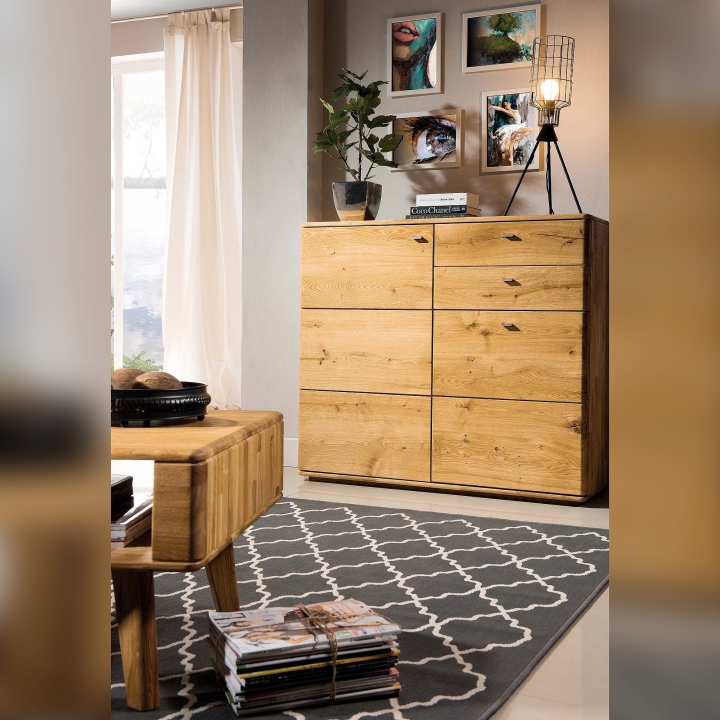 Komoda Denver II dębowa dąb rustical