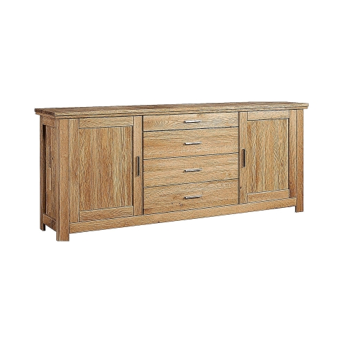 Komoda dębowa niska Porto olej natura