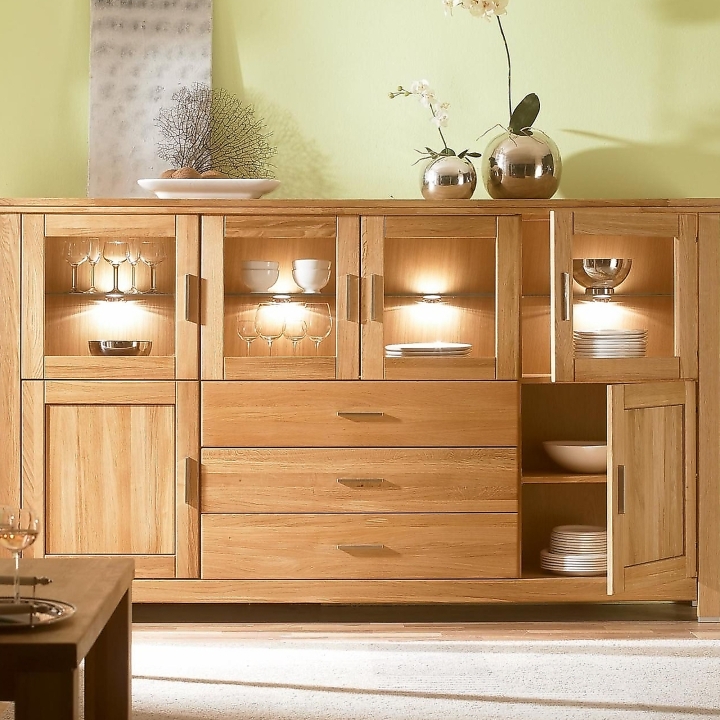 Komoda wysoka Porto olej natura