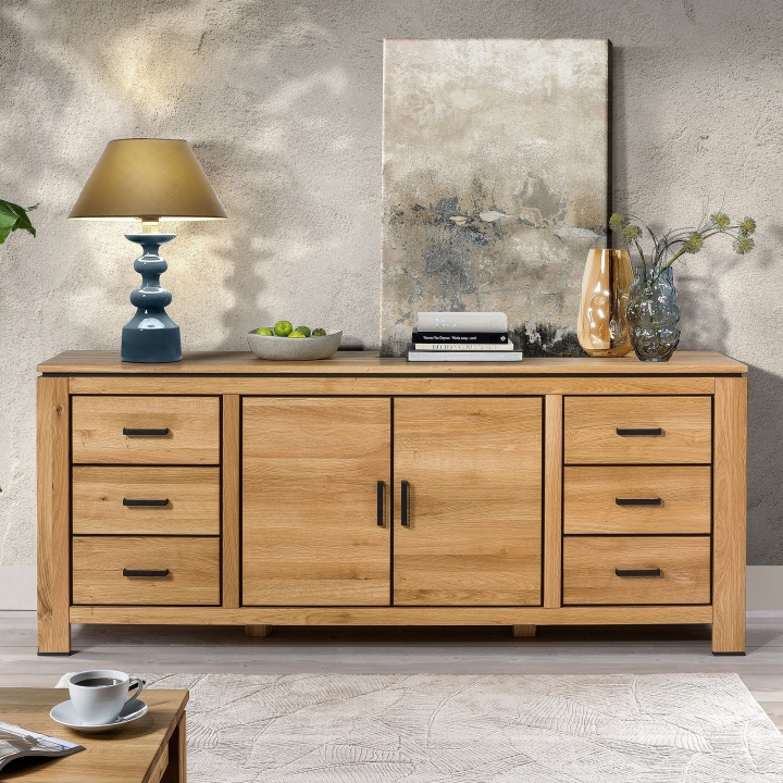 Komoda dębowa II Faro II dąb sęczny