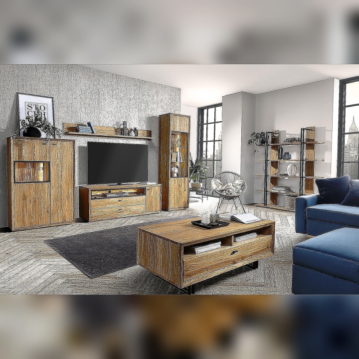 Komoda dębowa I Vigo olej natura