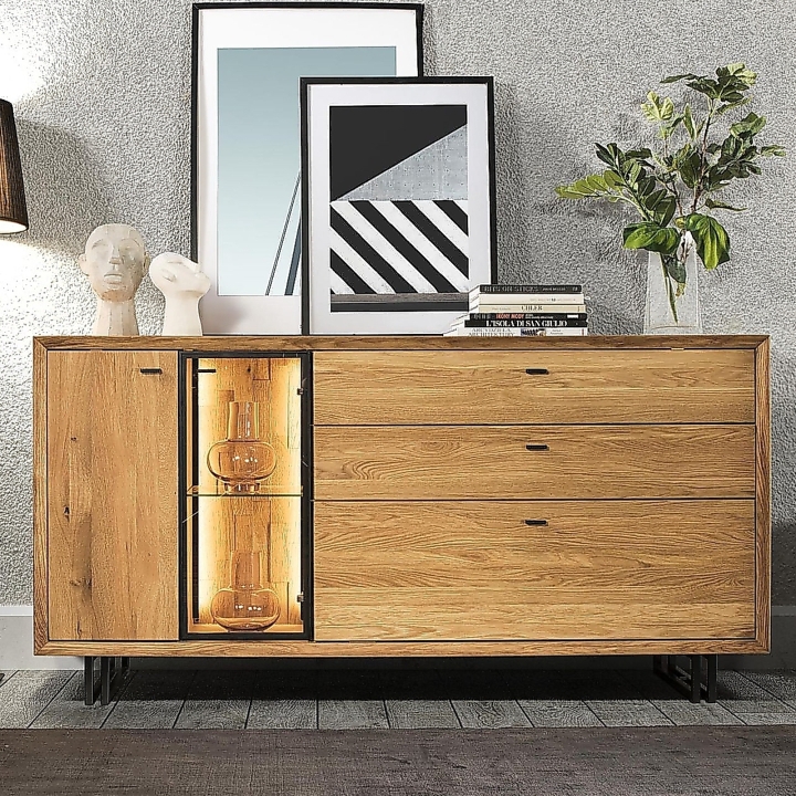 Komoda dębowa IV Vigo olej natura