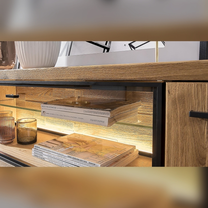 Komoda dębowa III Vigo olej natura