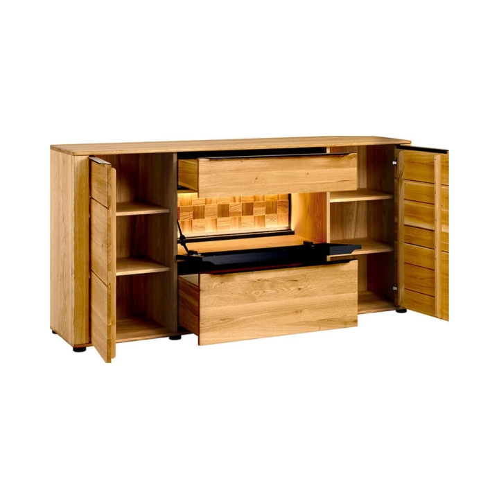 Komoda dębowa II Luna olej natura