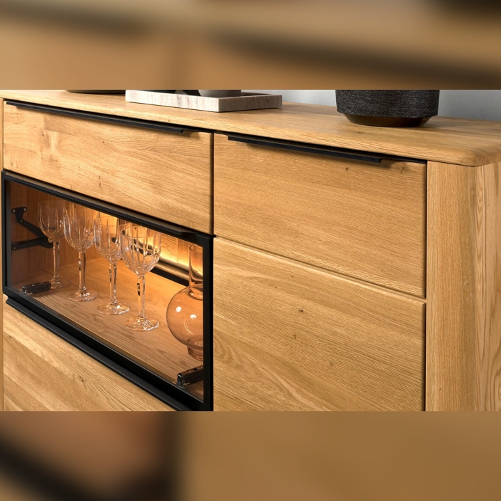 Komoda dębowa II Luna olej natura