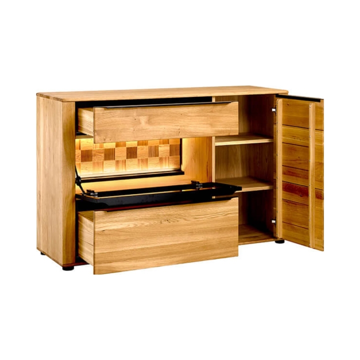 Komoda dębowa I Luna olej natura