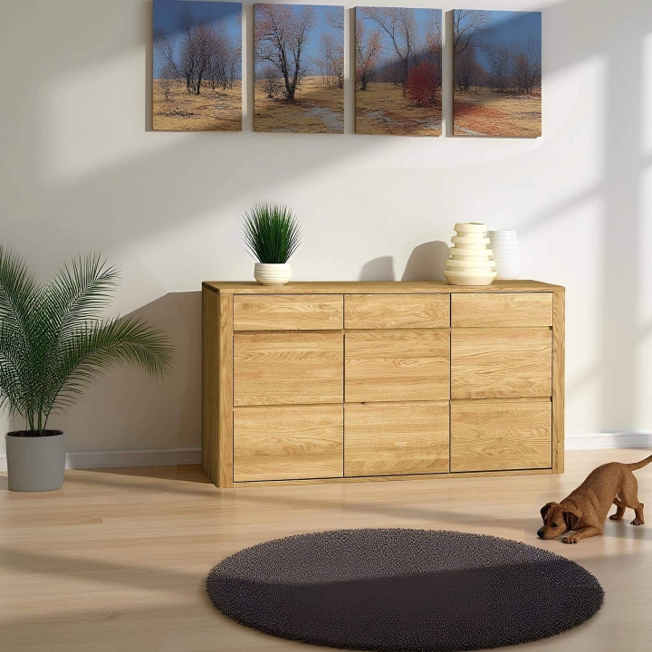 Komoda II Orlando dębowa Olej natura
