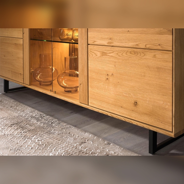 Szafka RTV dębowa Tramonto II