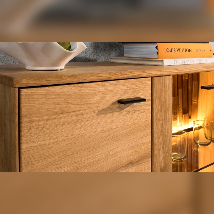 Szafka RTV dębowa Tramonto II