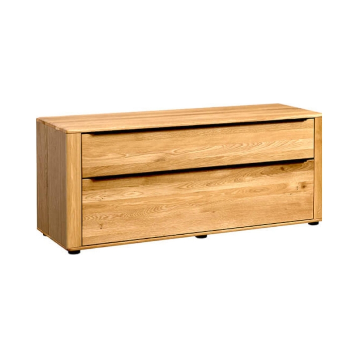 Szafka RTV I dębowa Luna olej natura