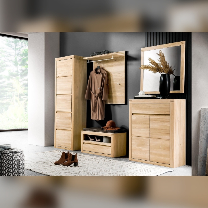 Szafa 1-drzwiowa dębowa Mile