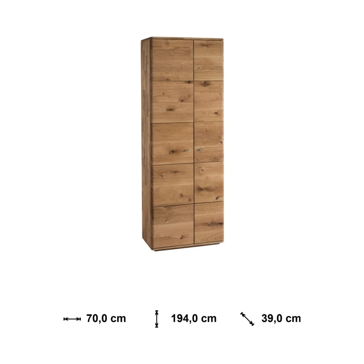 Szafa dębowa Denver dąb rustical