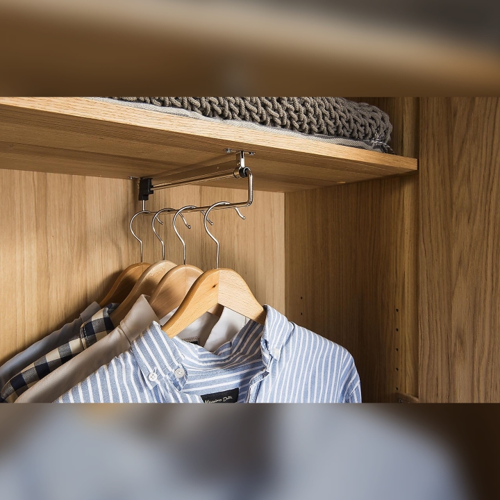 Szafa na ubrania dębowa Vigo olej natura