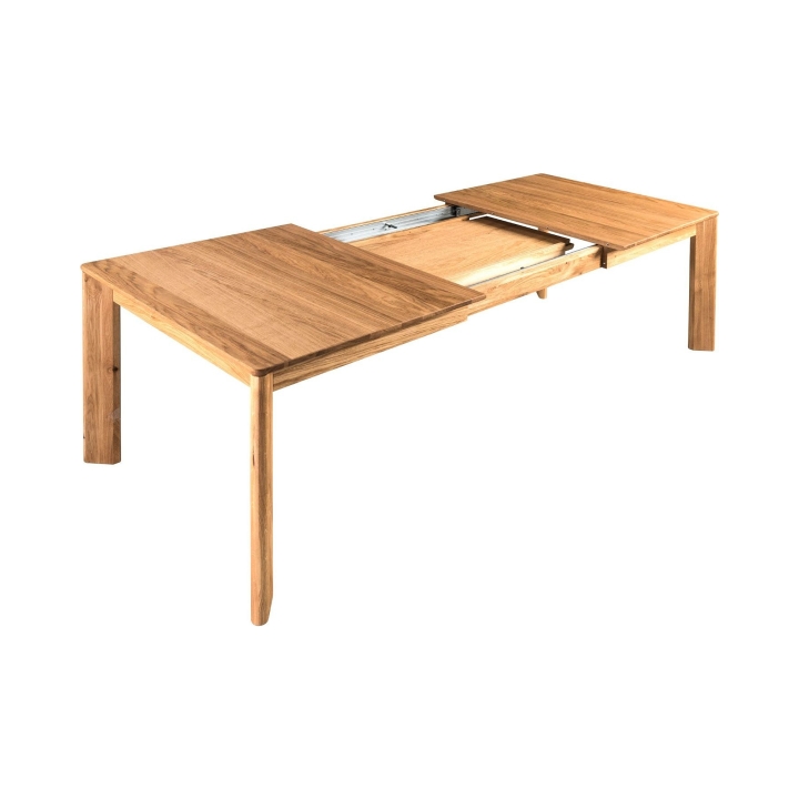 Stół rozkładany dębowy Denver dąb rustical 160x90