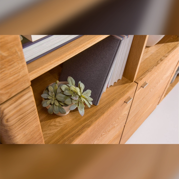 Regał dębowy II Denver rustical