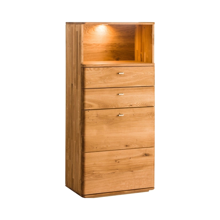 Regał dębowy I Denver rustical