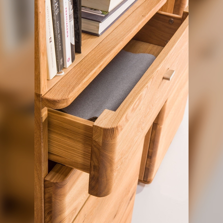 Regał dębowy I Denver rustical