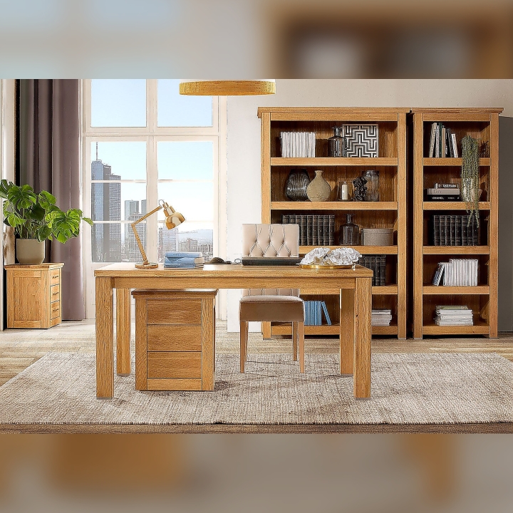 Regał dębowy IV Porto olej natura