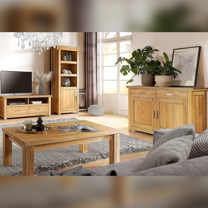 Regał dębowy I Porto olej natura