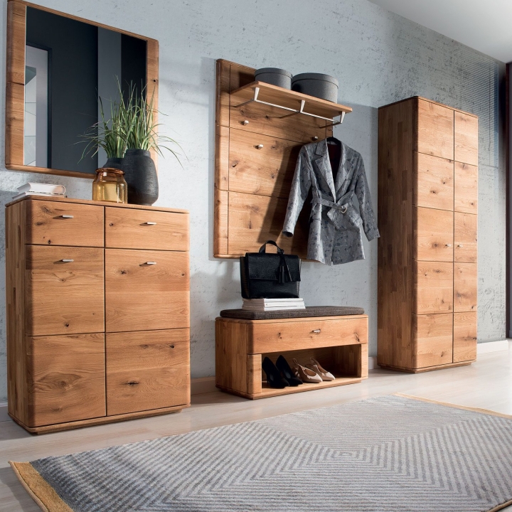 Lustro Denver II dębowe dąb rustical