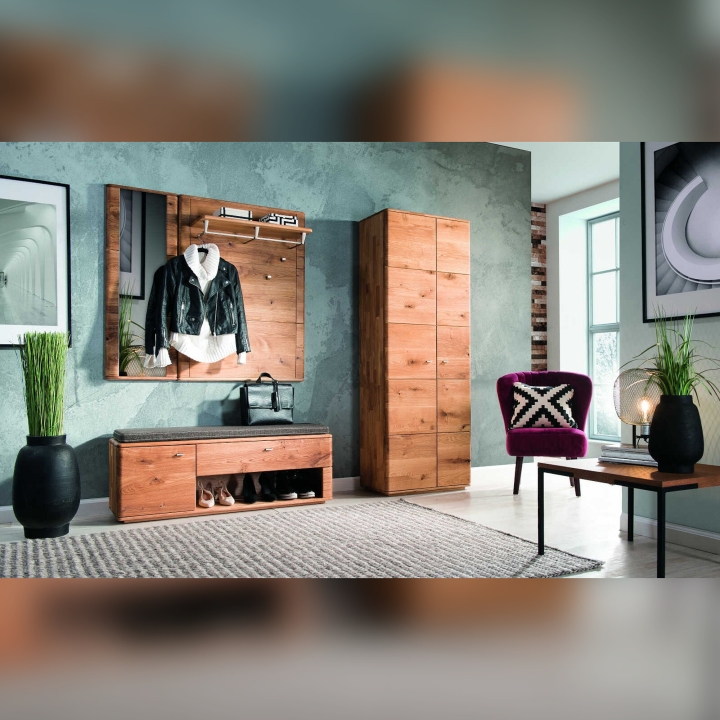 Lustro Denver I dębowe dąb rustical