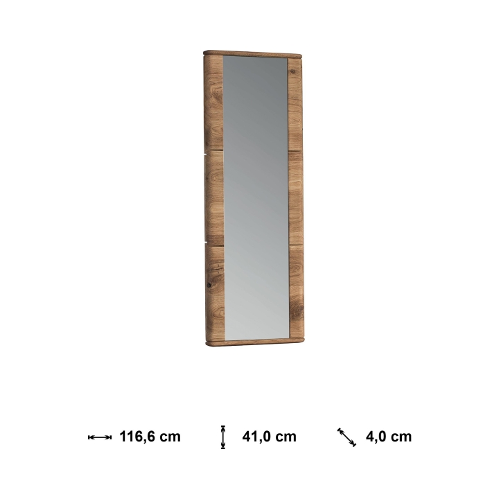 Lustro Denver I dębowe dąb rustical