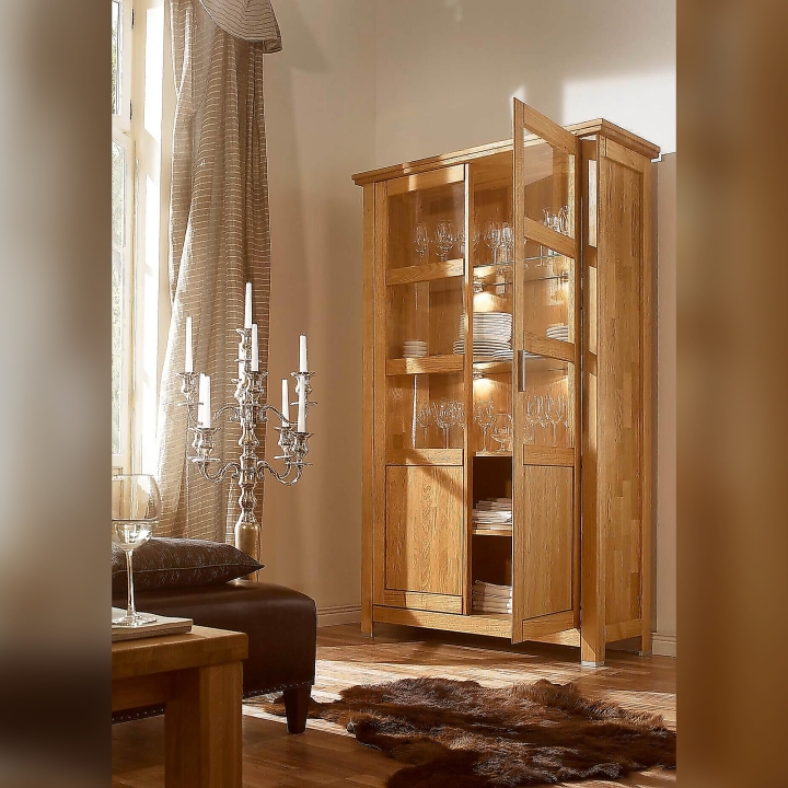 Witryna 2 drzwiowa Porto olej natura