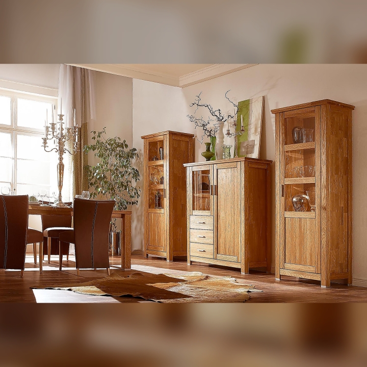 Witryna lewa Porto olej natura