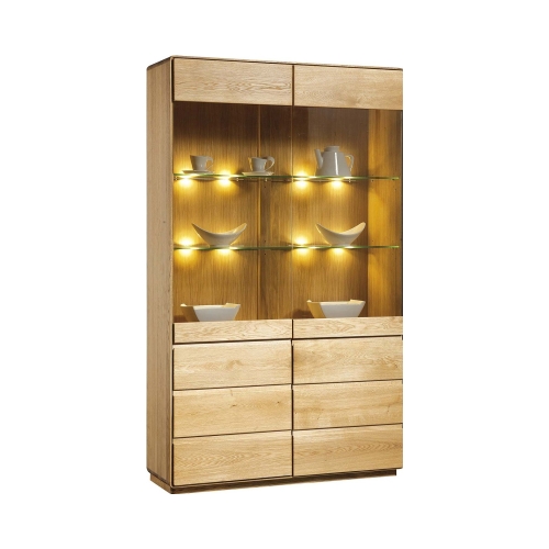 Witryna dębowa Atlanta olej natura