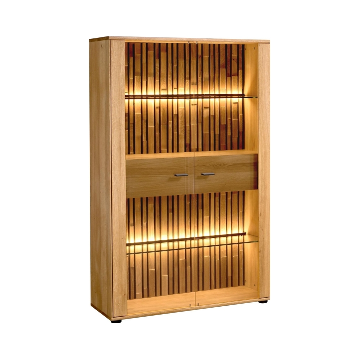 Witryna III dębowa Tramonto