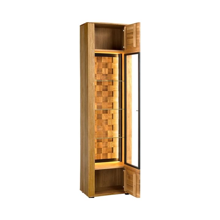 Witryna dębowa Luna olej natura