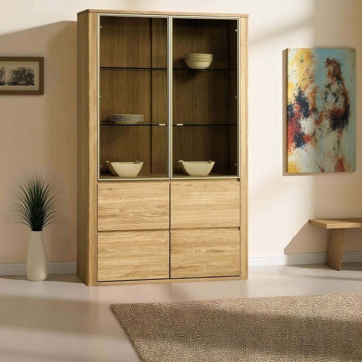 Witryna dębowa Orlando olej natura