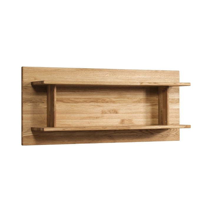 Półka wisząca dębowa Porto olej natura 140 cm