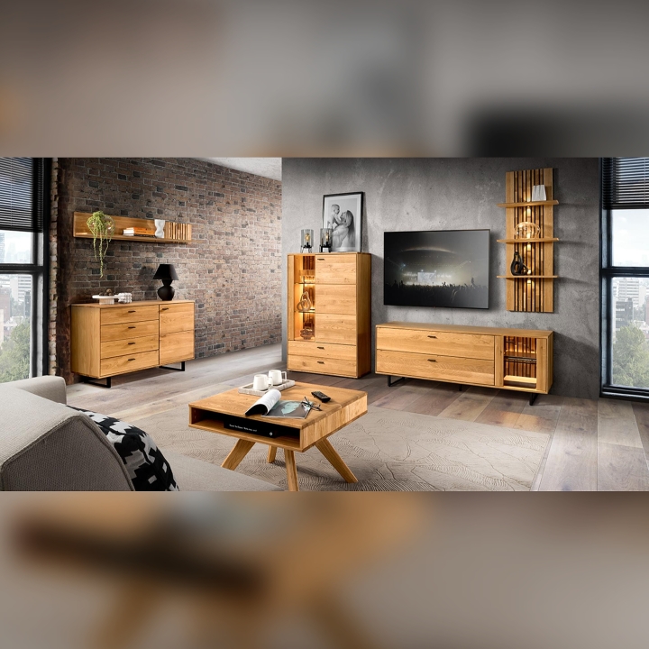 Panel ścienny Tramonto dębowy