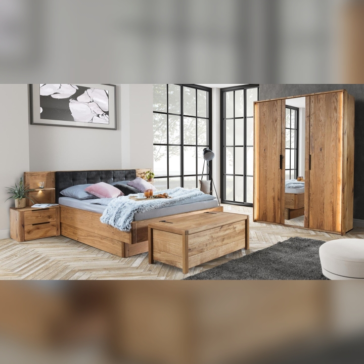 Szafka nocna dębowa Denver dąb rustical