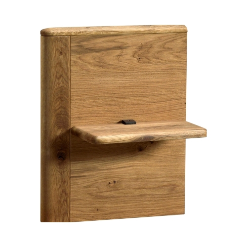 Szafka nocna wisząca do łóżka Denver prawa dąb rustical