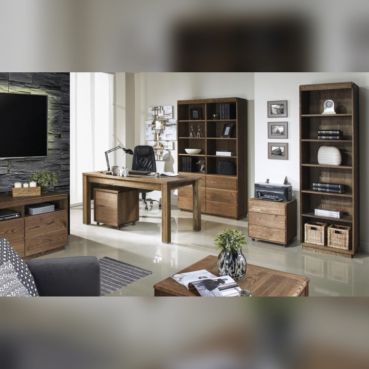 Szafka nocna dębowa I Atlanta dąb palony