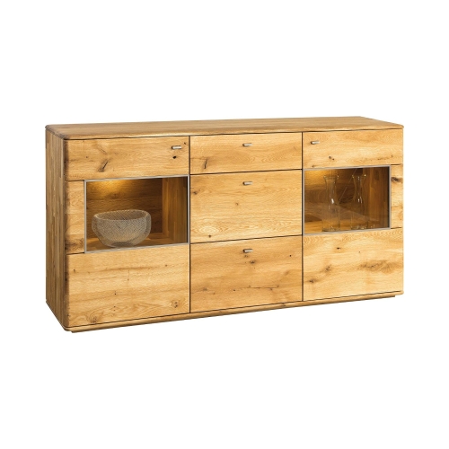 Kredens dębowy Denver III dąb rustical