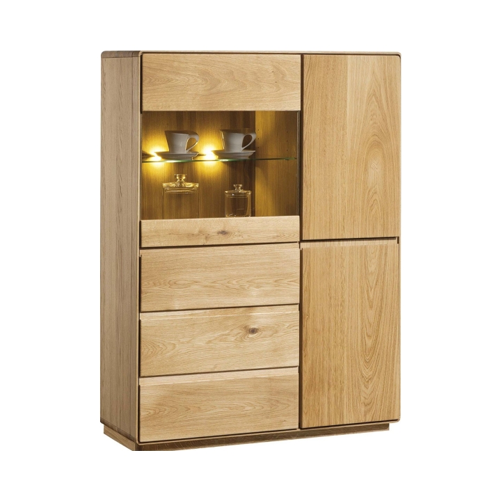 Kredens dębowy Atlanta olej natura