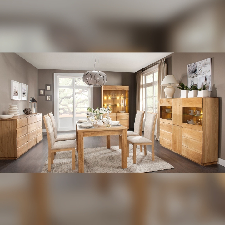 Kredens dębowy Atlanta olej natura